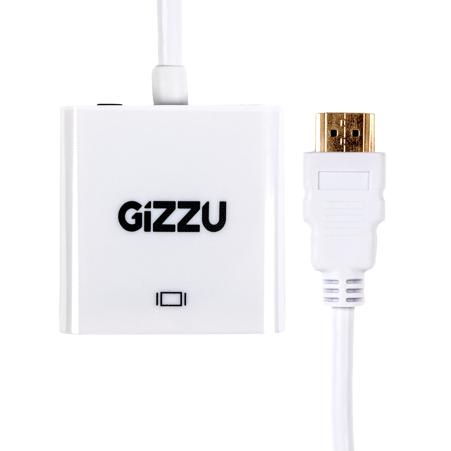 Gizzu 1080P HDMI to VGA Adapter with Audio - view 2