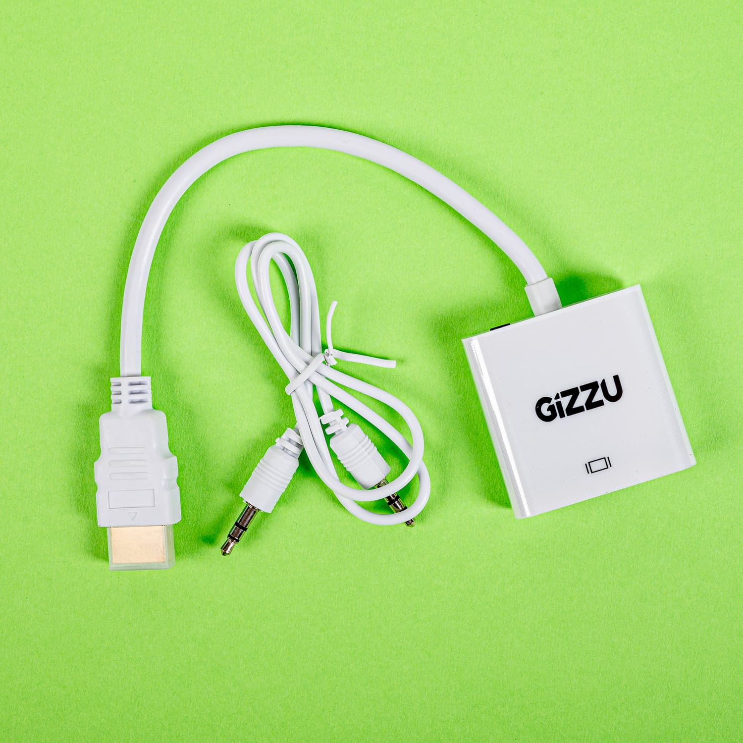 Gizzu 1080P HDMI to VGA Adapter with Audio - view 5