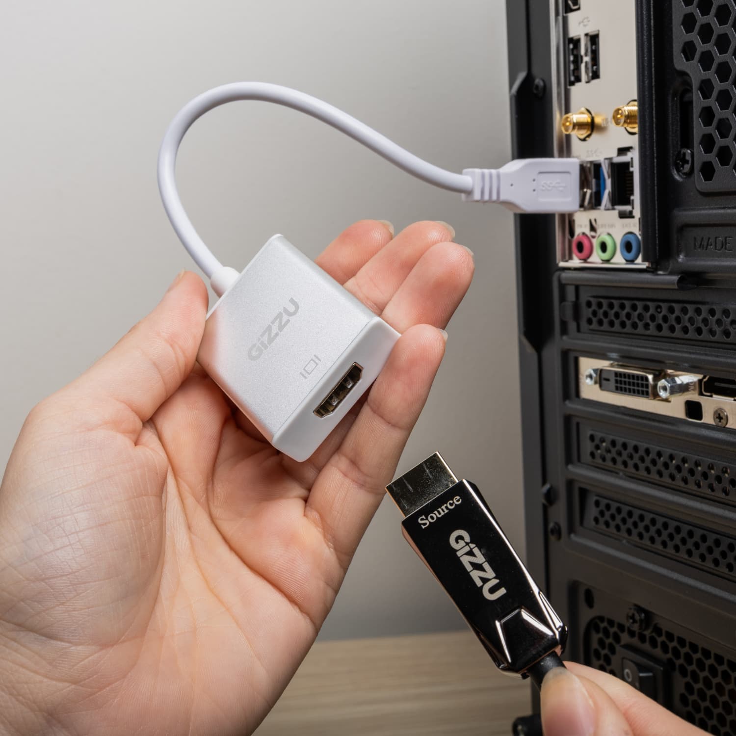 Gizzu USB3.0 to HDMI Adapter - view 4