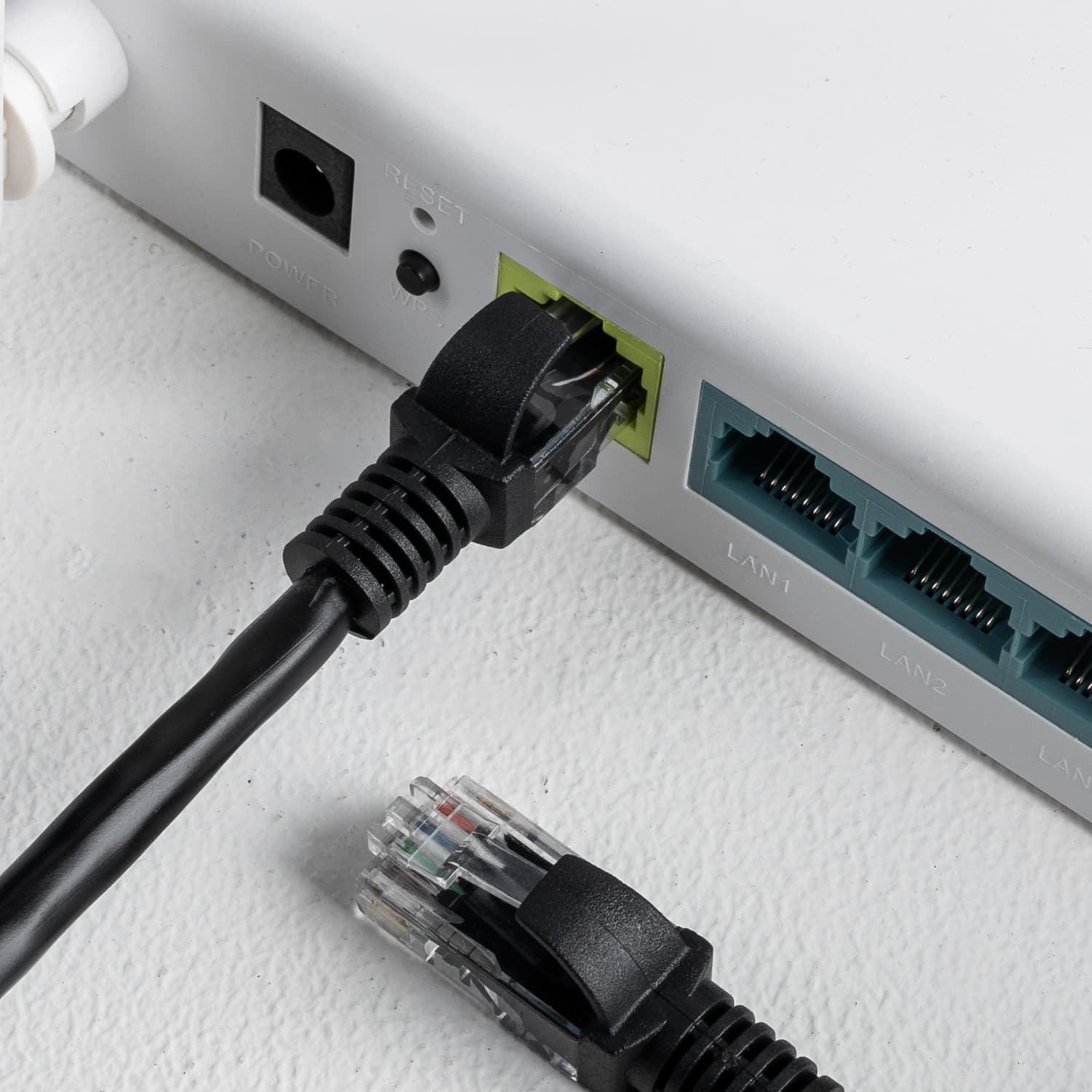 Gizzu Cat6 UTP Fly Lead Ethernet Network Cable 50cm – Black - view 3