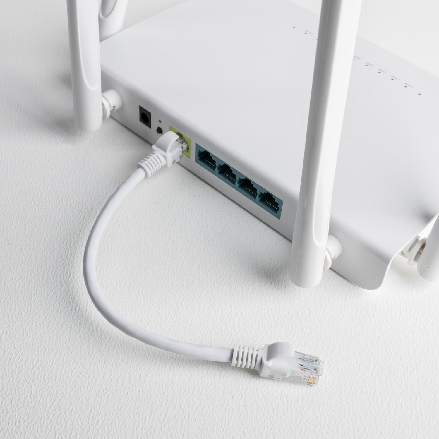 Gizzu Cat6 UTP Fly Lead Ethernet Network Cable 50cm – White - view 3