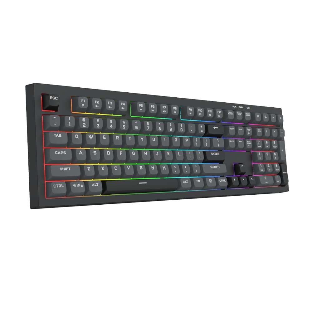 REDRAGON CRUX Membrane Gaming Keyboard - Black - view 5