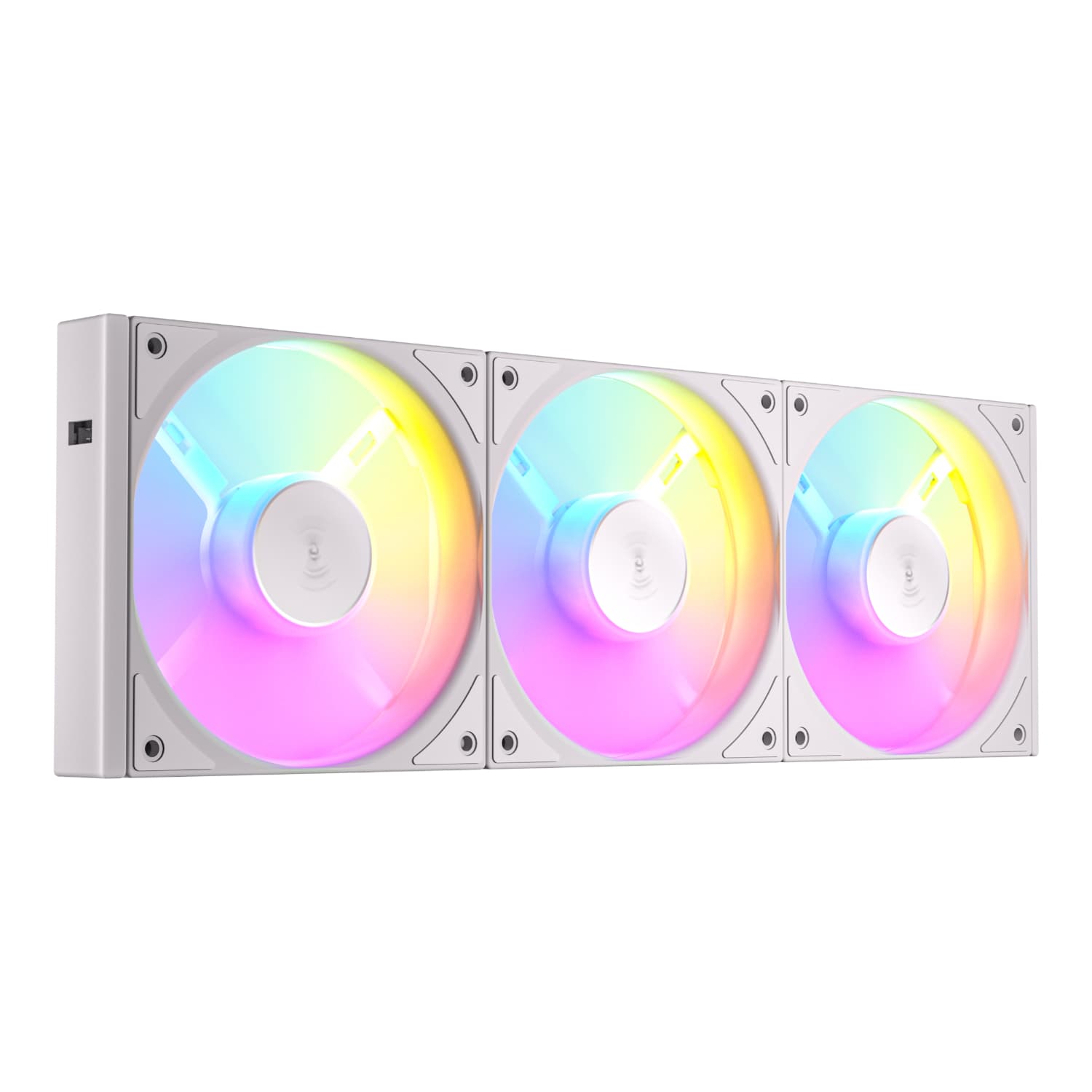Antec Connect 120 Reverse ARGB PWM Fan 3 Pack – White - view 2