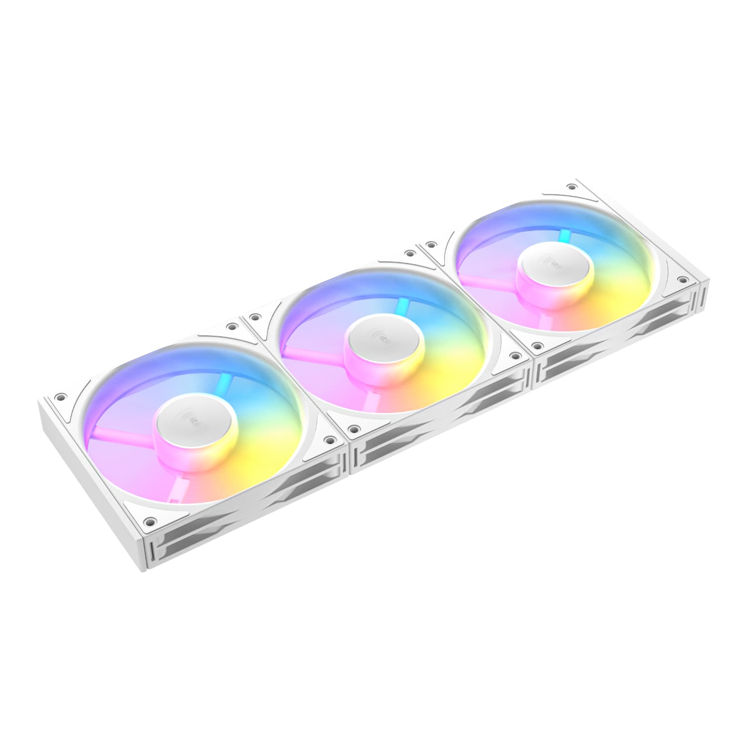 Antec Connect 120 Reverse ARGB PWM Fan 3 Pack – White - view 3