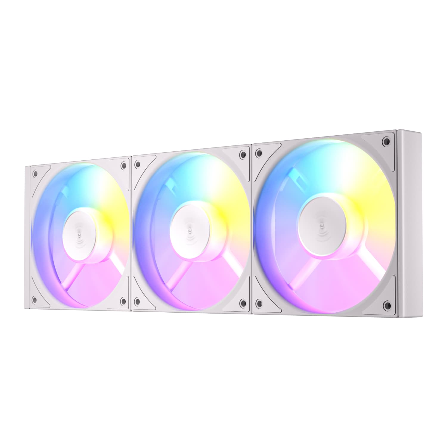 Antec Connect 120 Reverse ARGB PWM Fan 3 Pack – White - view 4