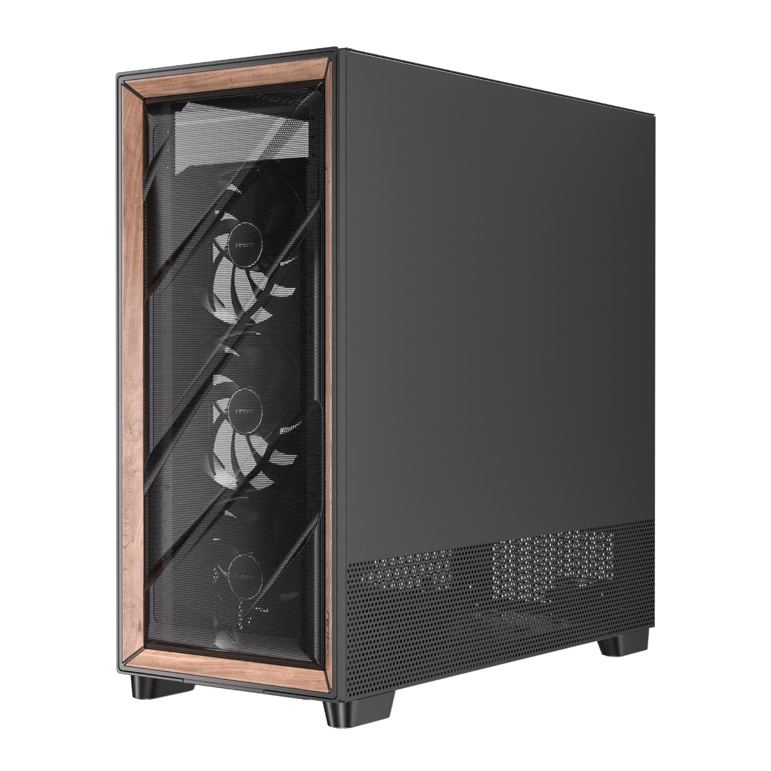 Antec FLUX PRO E-ATX Full Tower Gaming Chassis – Black - view 3