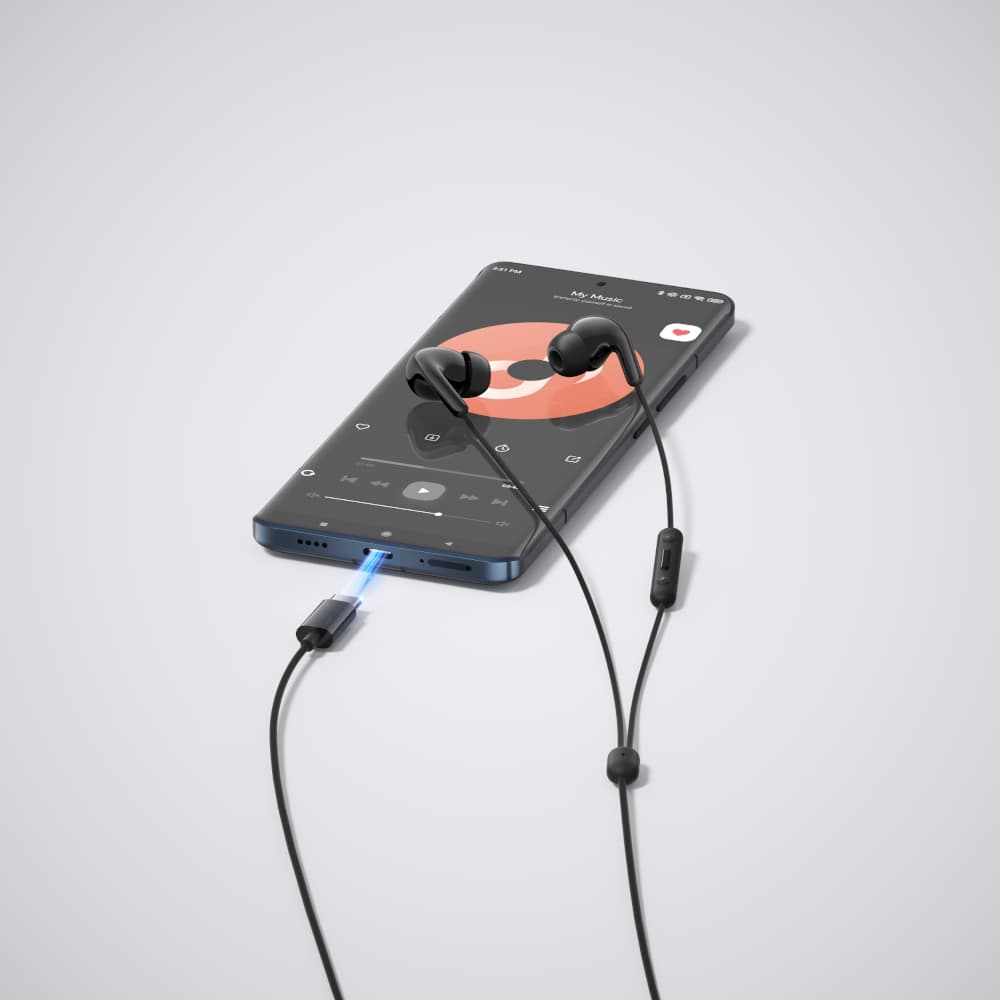 Xiaomi In-Ear Headphones Type C - Black - view 6