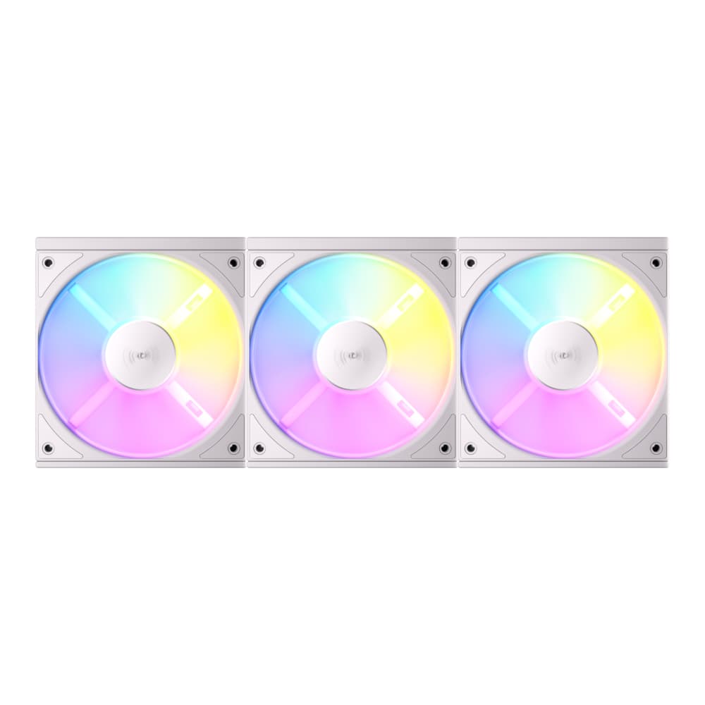 Antec Connect 120 ARGB PWM Fan 3 Pack - White - view 5