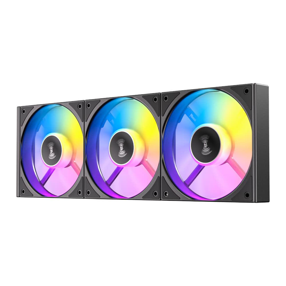 Antec Connect 120 Reverse ARGB PWM Fan 3 Pack - Black - view 4