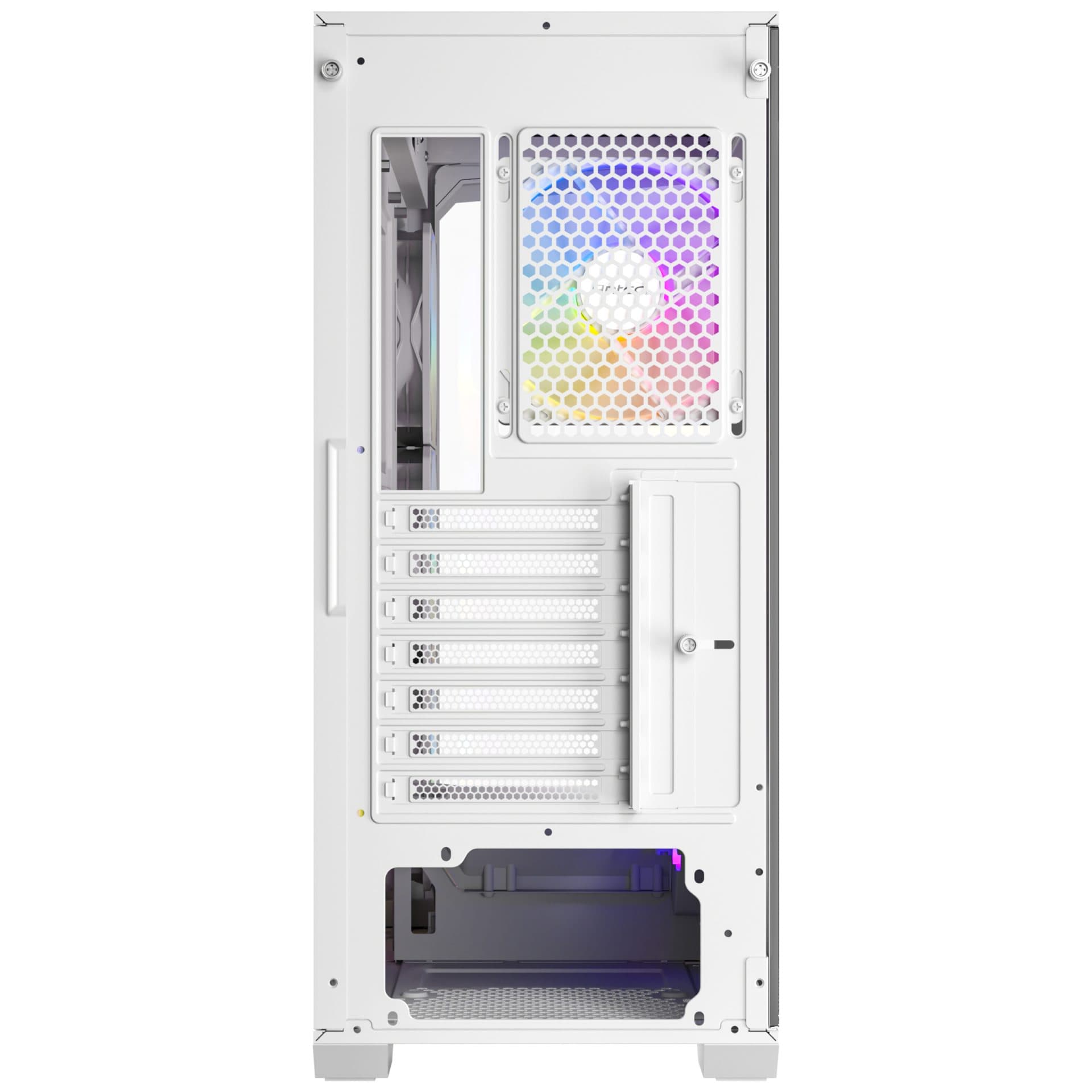 Antec C3 ARGB ATX | Micro-ATX | ITX ARGB Mid-Tower Gaming Chassis – White - view 3