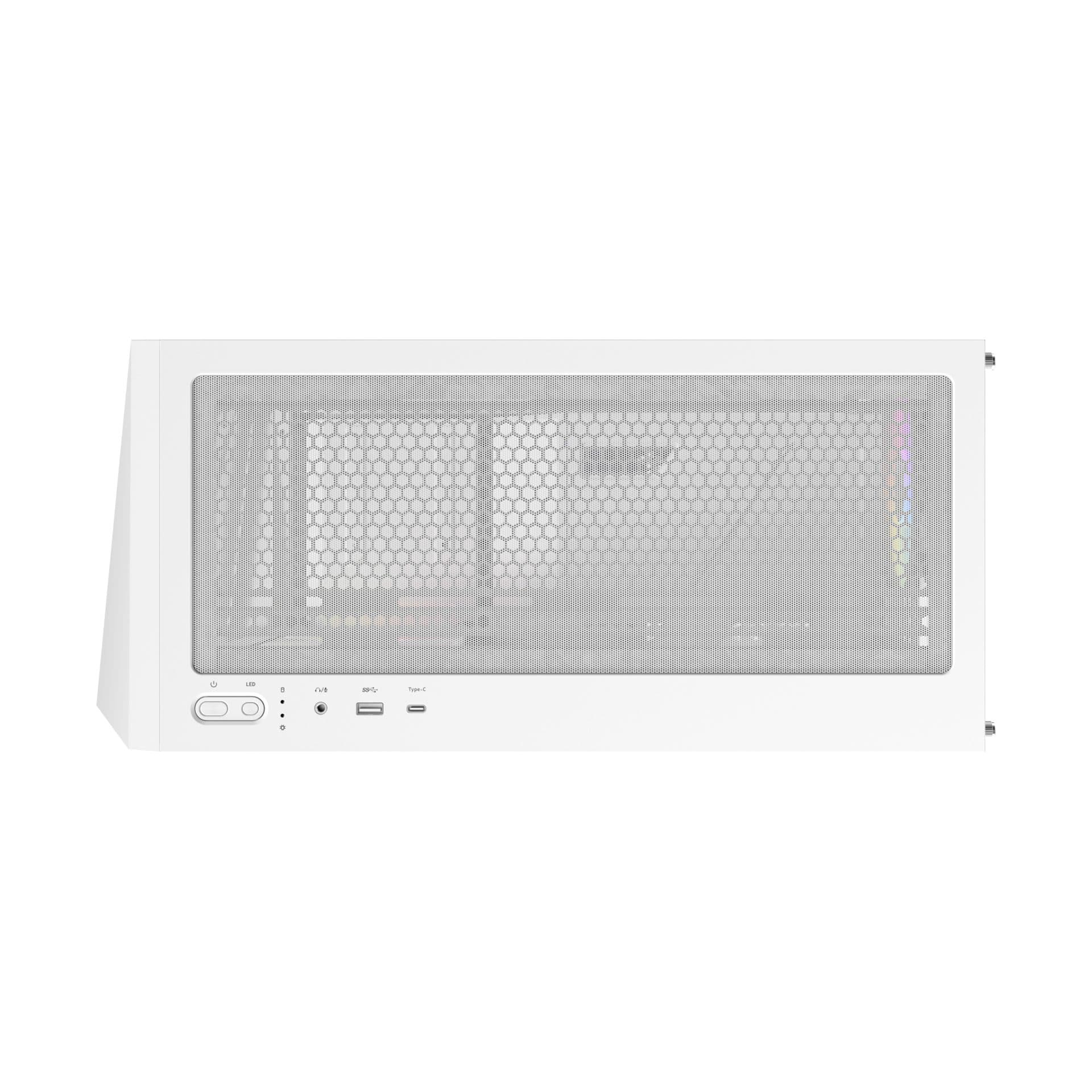 Antec C3 ARGB ATX | Micro-ATX | ITX ARGB Mid-Tower Gaming Chassis – White - view 7