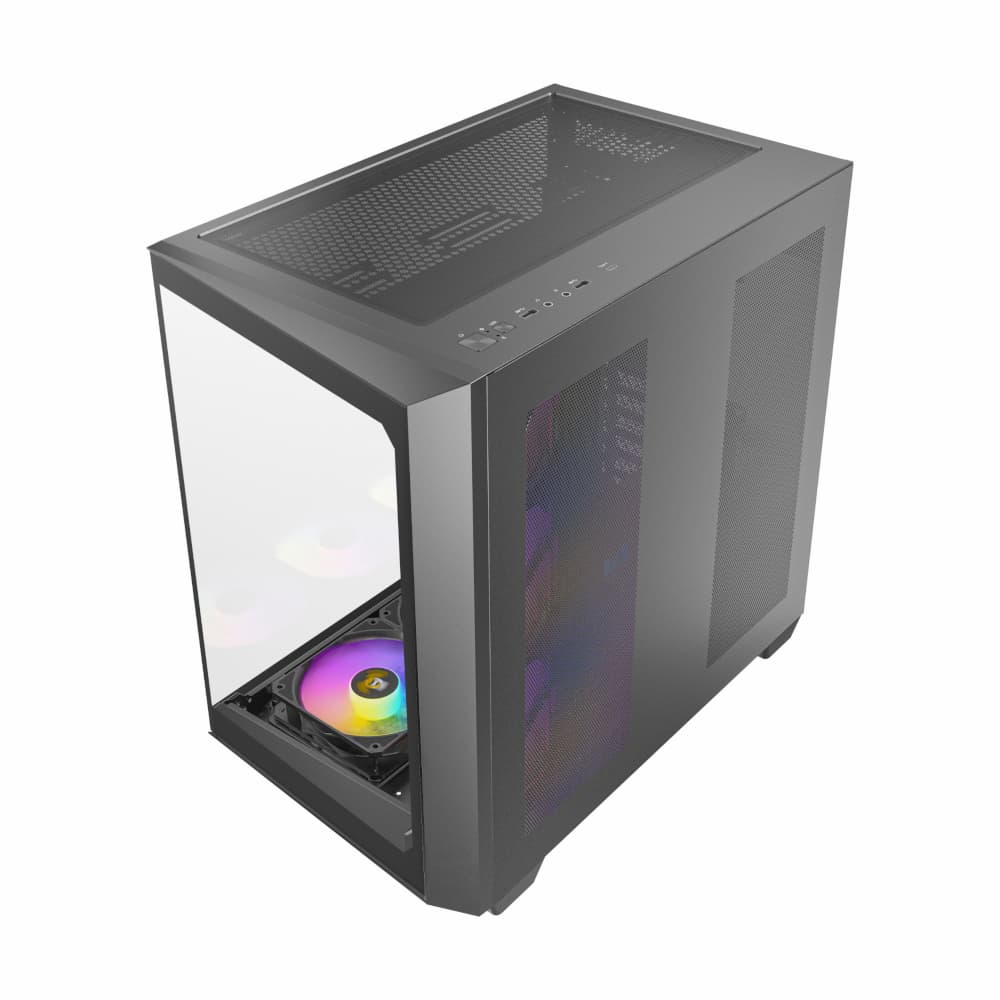 Antec C5 ARGB ATX DUAL Mid Tower Gaming Chassis – Black - view 6
