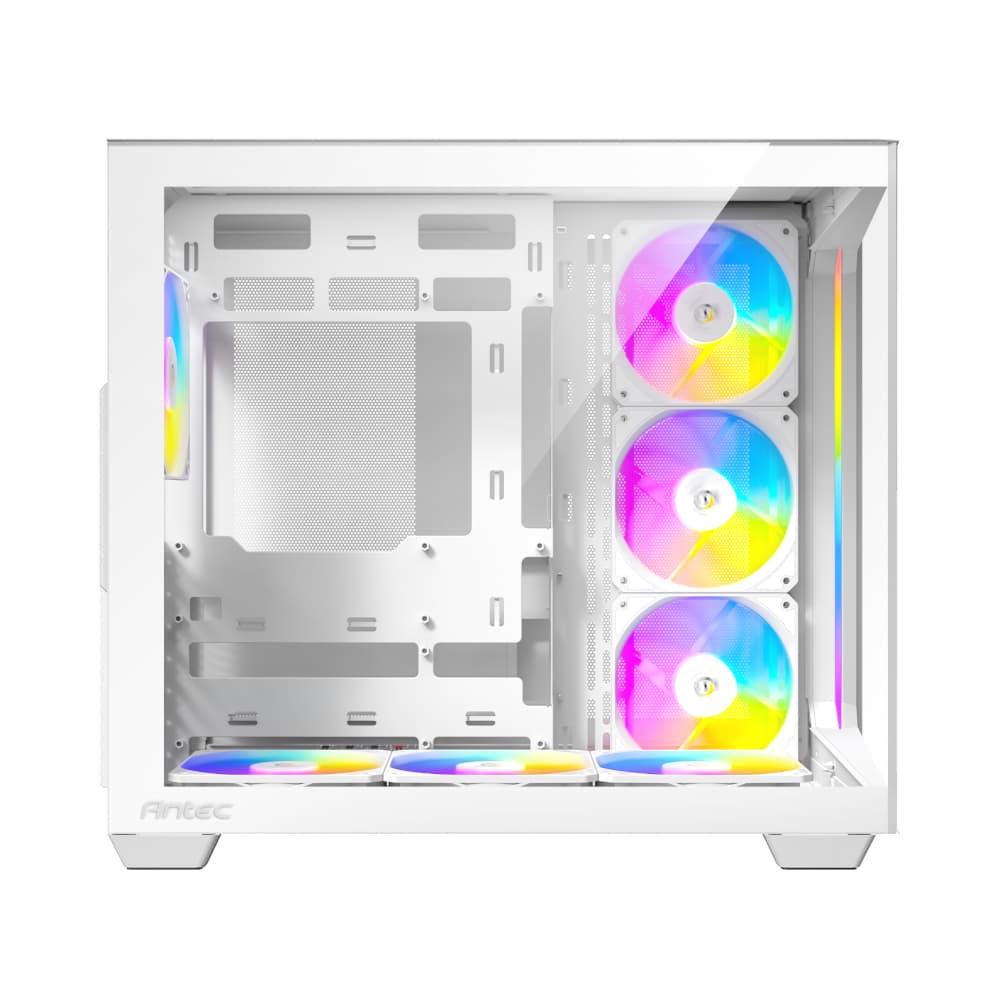 Antec C5 ARGB ATX DUAL Mid Tower Gaming Chassis – White - view 5