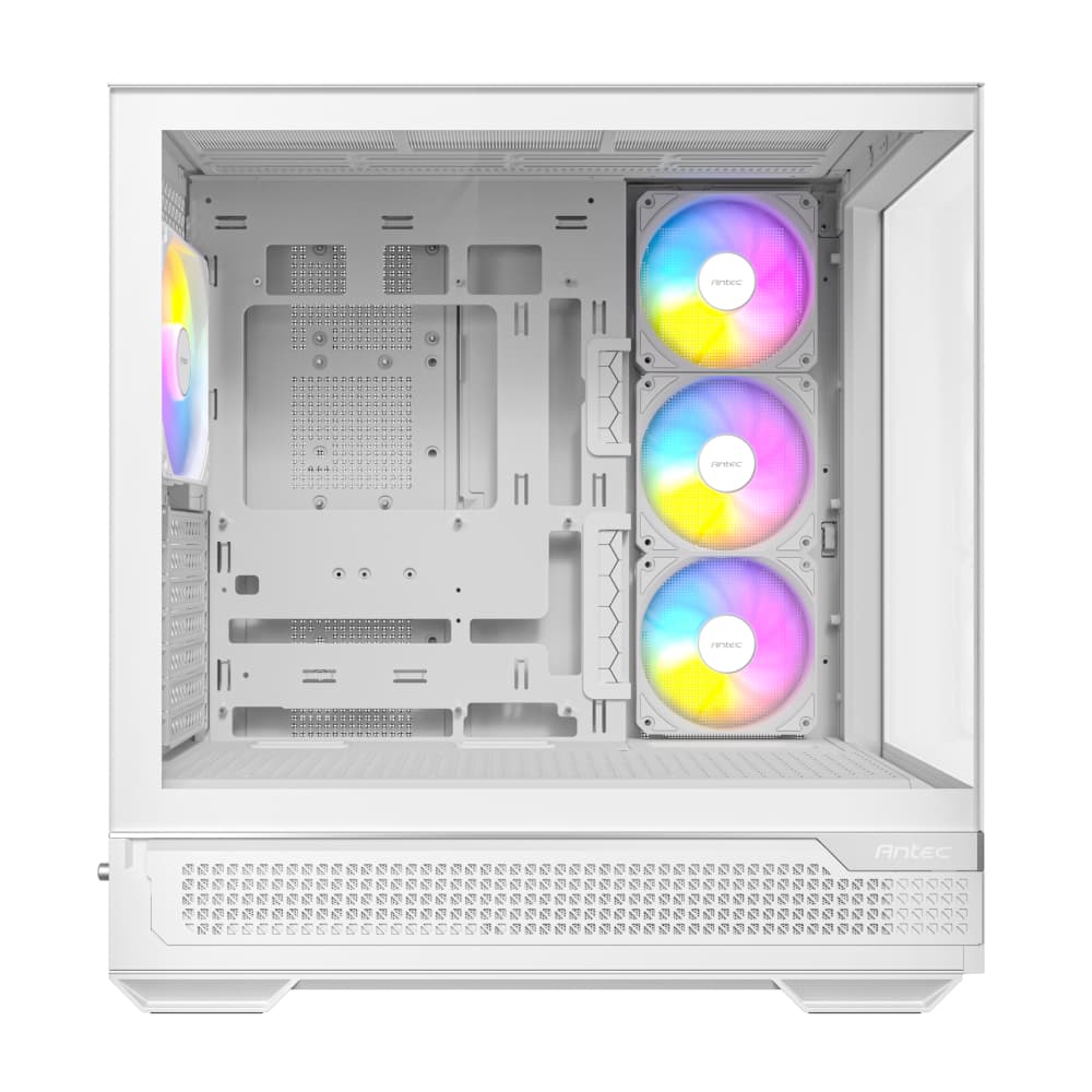 Antec C7 ARGB ATX Mid Tower Gaming Chassis – White - view 2