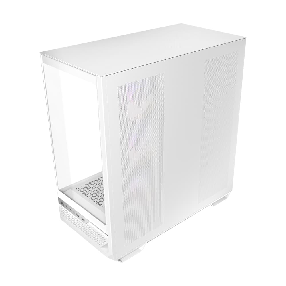 Antec C7 ARGB ATX Mid Tower Gaming Chassis – White - view 6