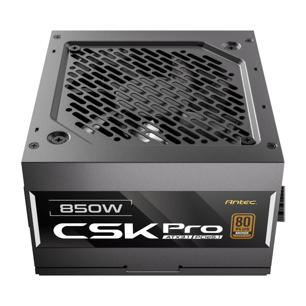 Antec CSK 850W Pro PCle5.1 Gen5 80 Plus Bronze Semi-Modular Power Supply - view 2