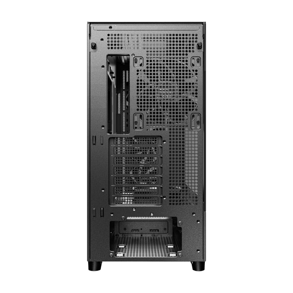 Antec FLUX ATX WOOD Mid Tower Gaming Chassis – Black - view 3