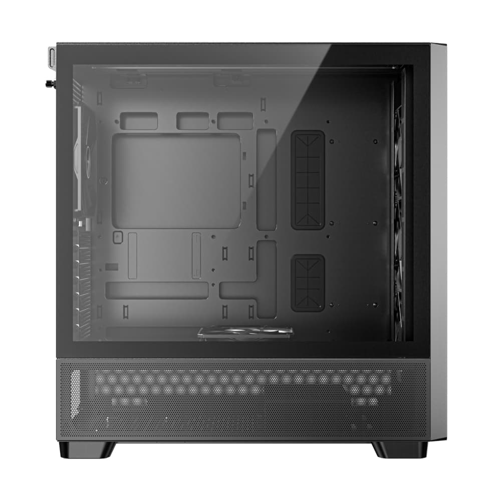 Antec FLUX ATX WOOD Mid Tower Gaming Chassis – Black - view 5