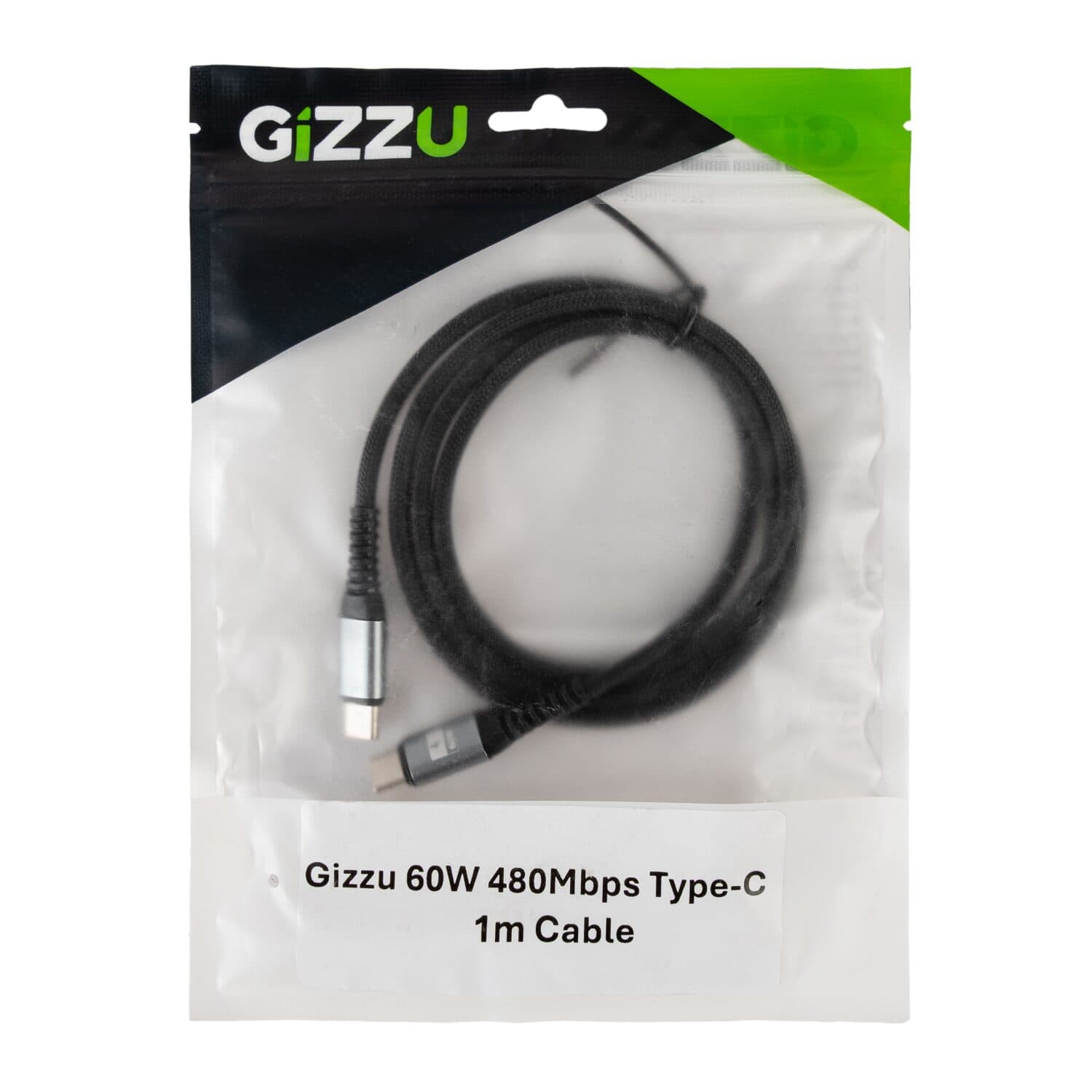 GIZZU 60W 480Mbps Type-C 1m Cable - view 4
