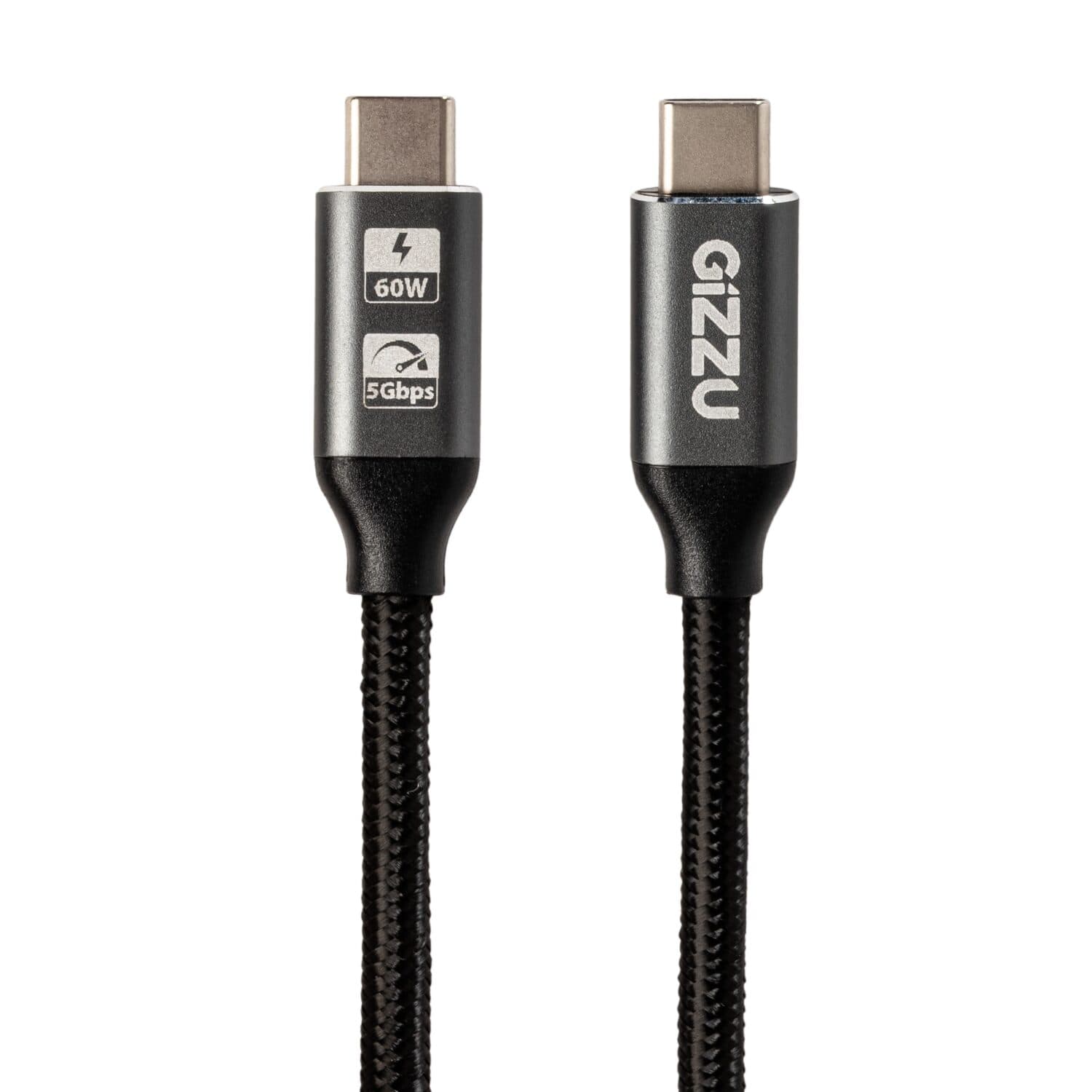 GIZZU 60W 5Gbps Type-C 1m Cable - view 2