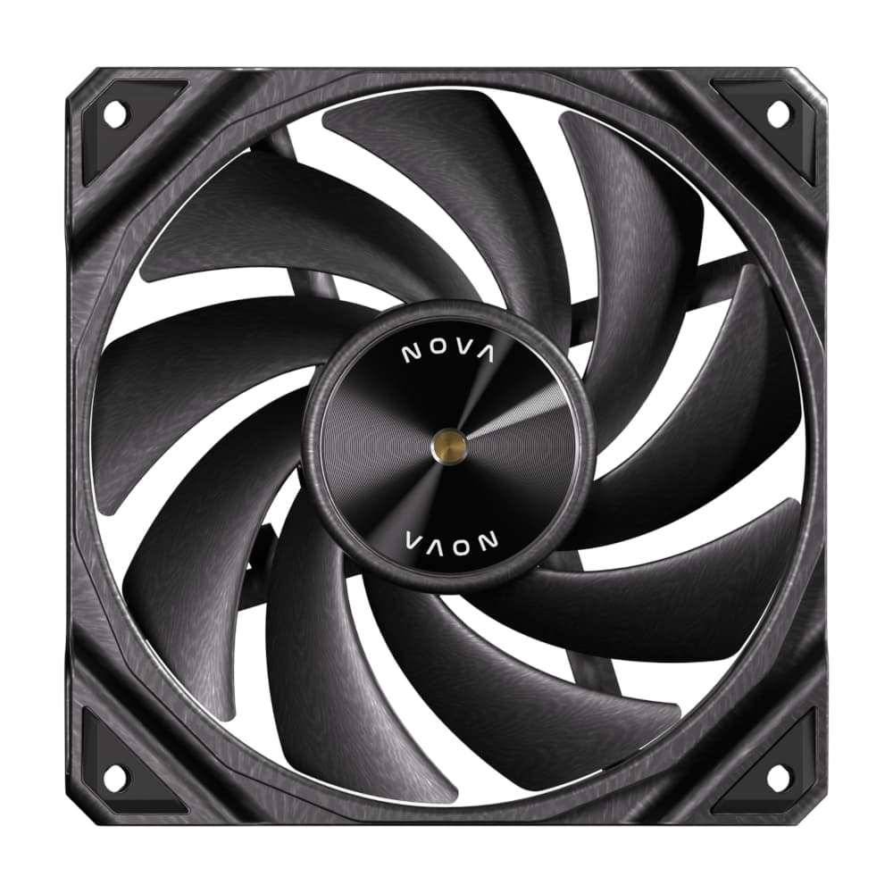 Antec NOVA 120 PWM Fan 3 Pack with Speed Controller - Black - view 2