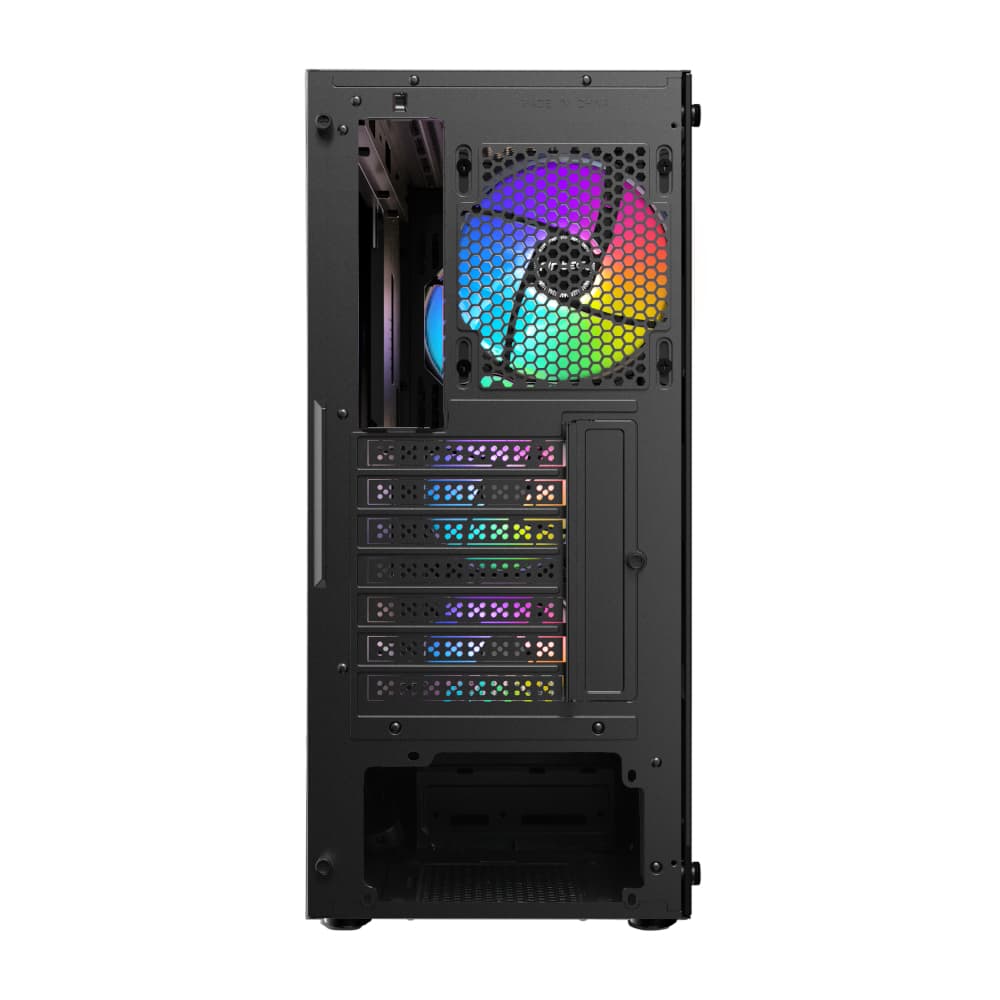 Antec NX292 ATX | Micro-ATX | ITX ARGB Mid-Tower Gaming Chassis - Black - view 6