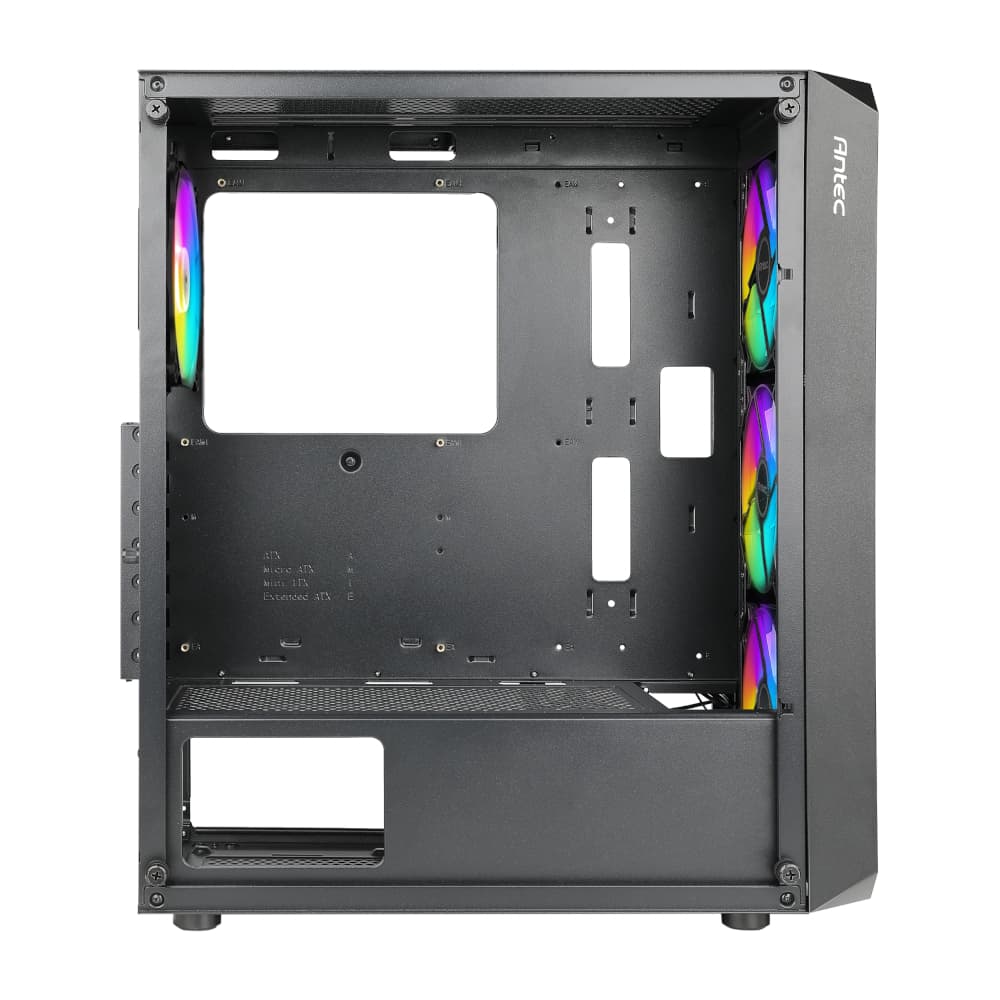 Antec NX292 ATX | Micro-ATX | ITX ARGB Mid-Tower Gaming Chassis - Black - view 3