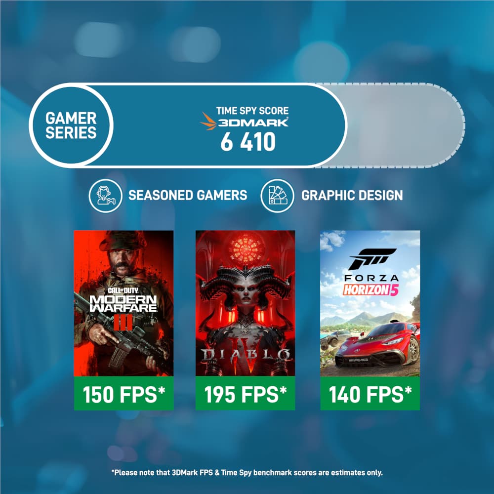 PCBuilder Ryzen 5 5500 SCOUT Windows 11 Gaming PC - view 4