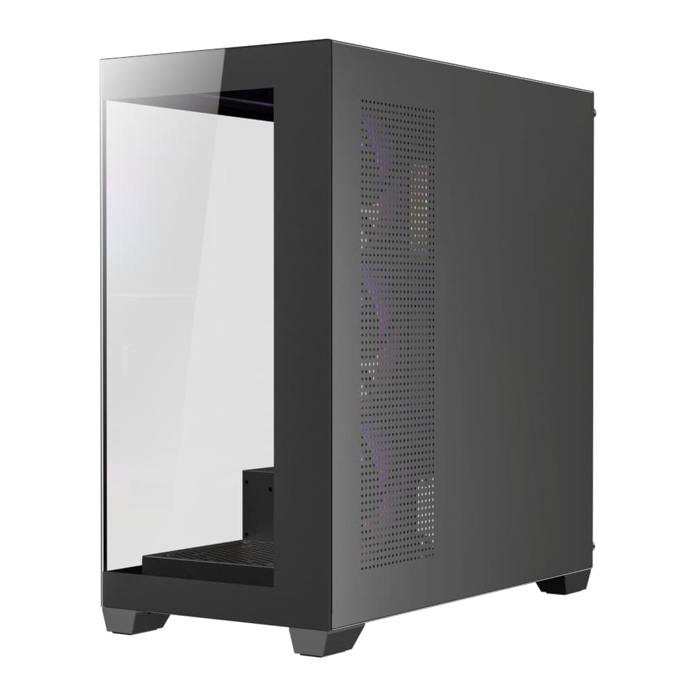 Antec CX300 ARGB ATX Gaming Chassis - Black - view 3