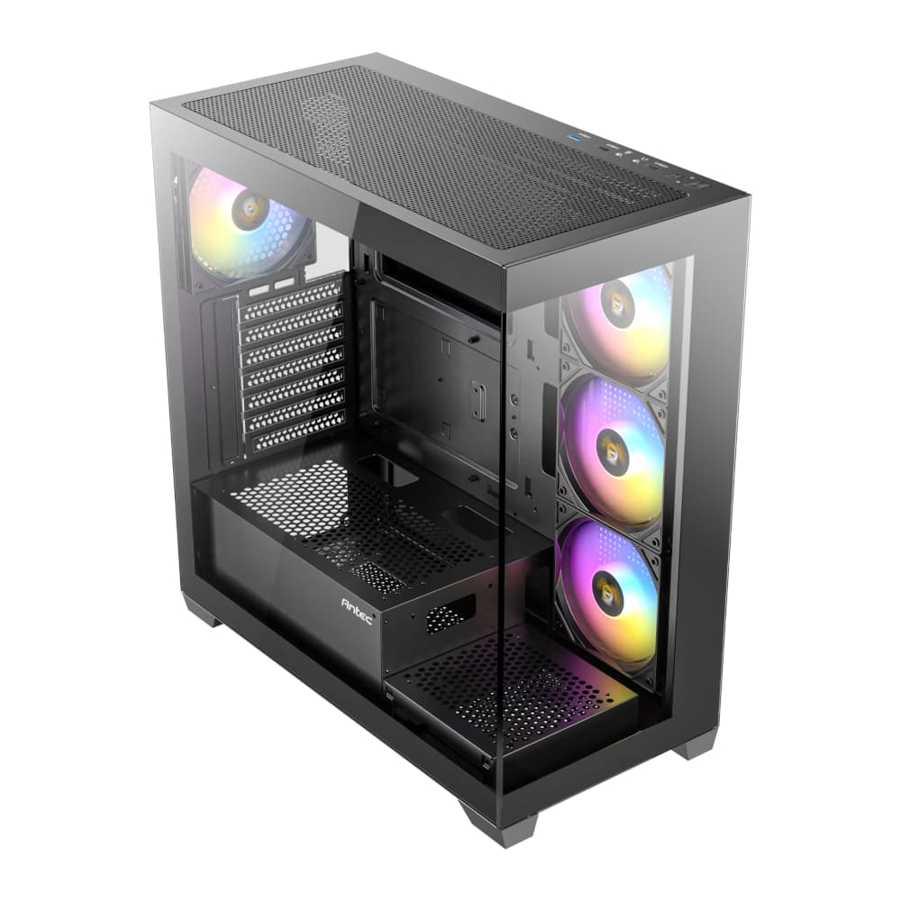 Antec CX300 ARGB ATX Gaming Chassis - Black - view 5