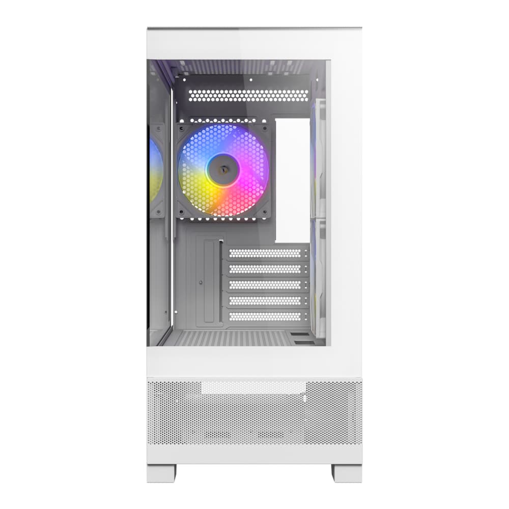 Antec CX500M Micro-ATX | ITX RGB Mini-Tower Gaming Chassis Type-C - White - view 2