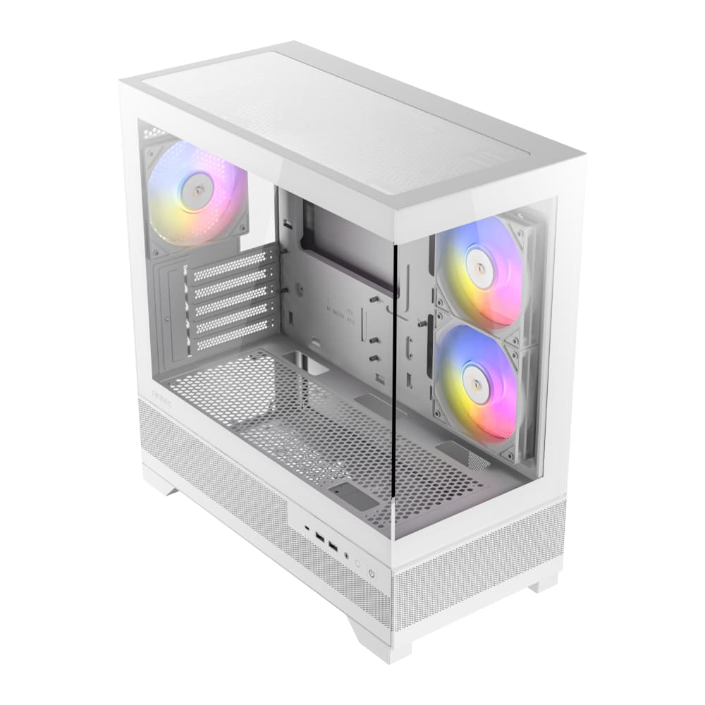 Antec CX500M Micro-ATX | ITX RGB Mini-Tower Gaming Chassis Type-C - White - view 5