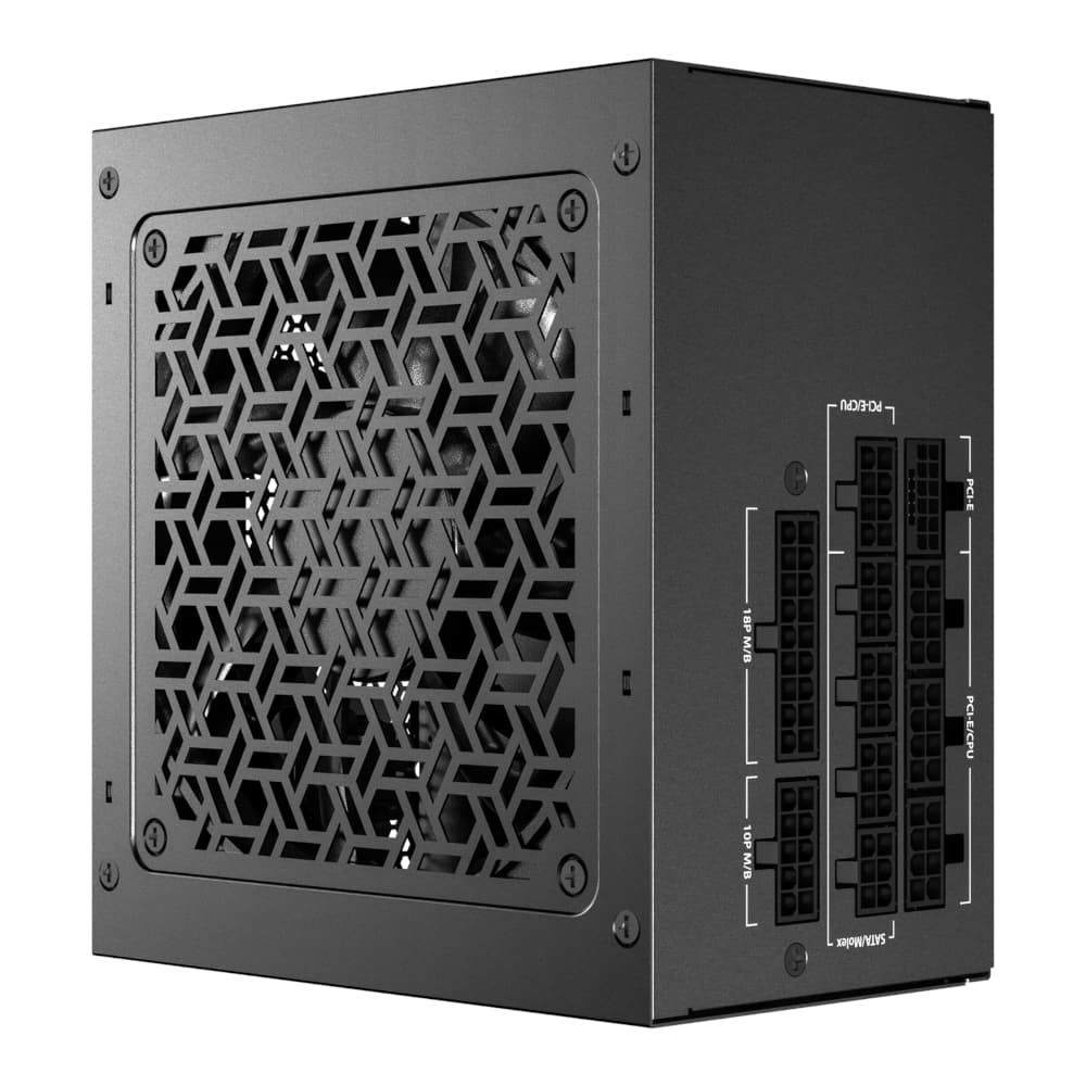 Antec GSK 750W PCIe 5.1 Gen5 80 PLUS Gold Fully Modular Power Supply - view 2