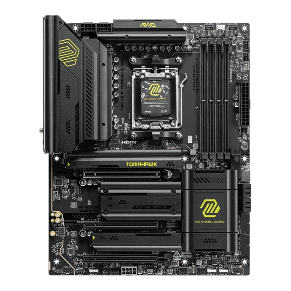 MSI MAG X870 TOMAHAWK WIFI AM5 ATX Gaming Motherboard - view 2