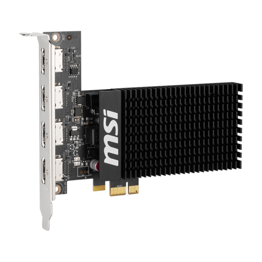 MSI Nvidia GeForce GT 710 2GD3H 2GB 64-BIT 4x HDMI Graphics Card - view 5