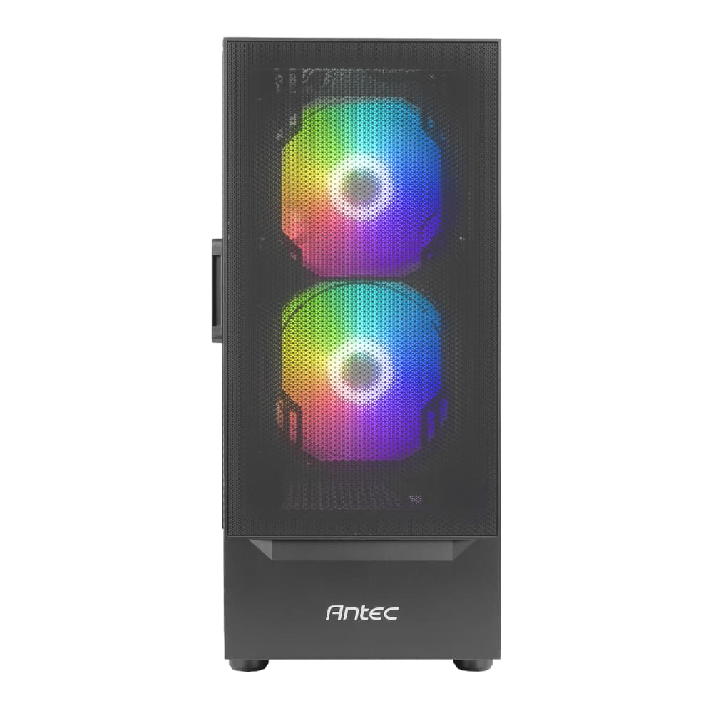 Antec NX410 V2 ATX | Micro-ATX | ITX ARGB Mid-Tower Gaming Chassis - Black - view 2