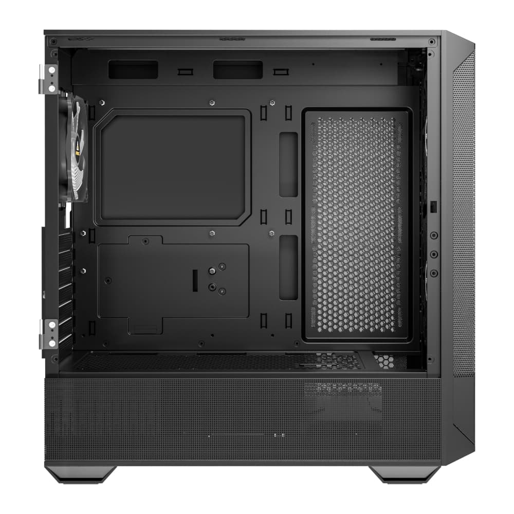 Antec NX416L ATX | Micro-ATX | ITX ARGB Mid-Tower Gaming Chassis - Black - view 4