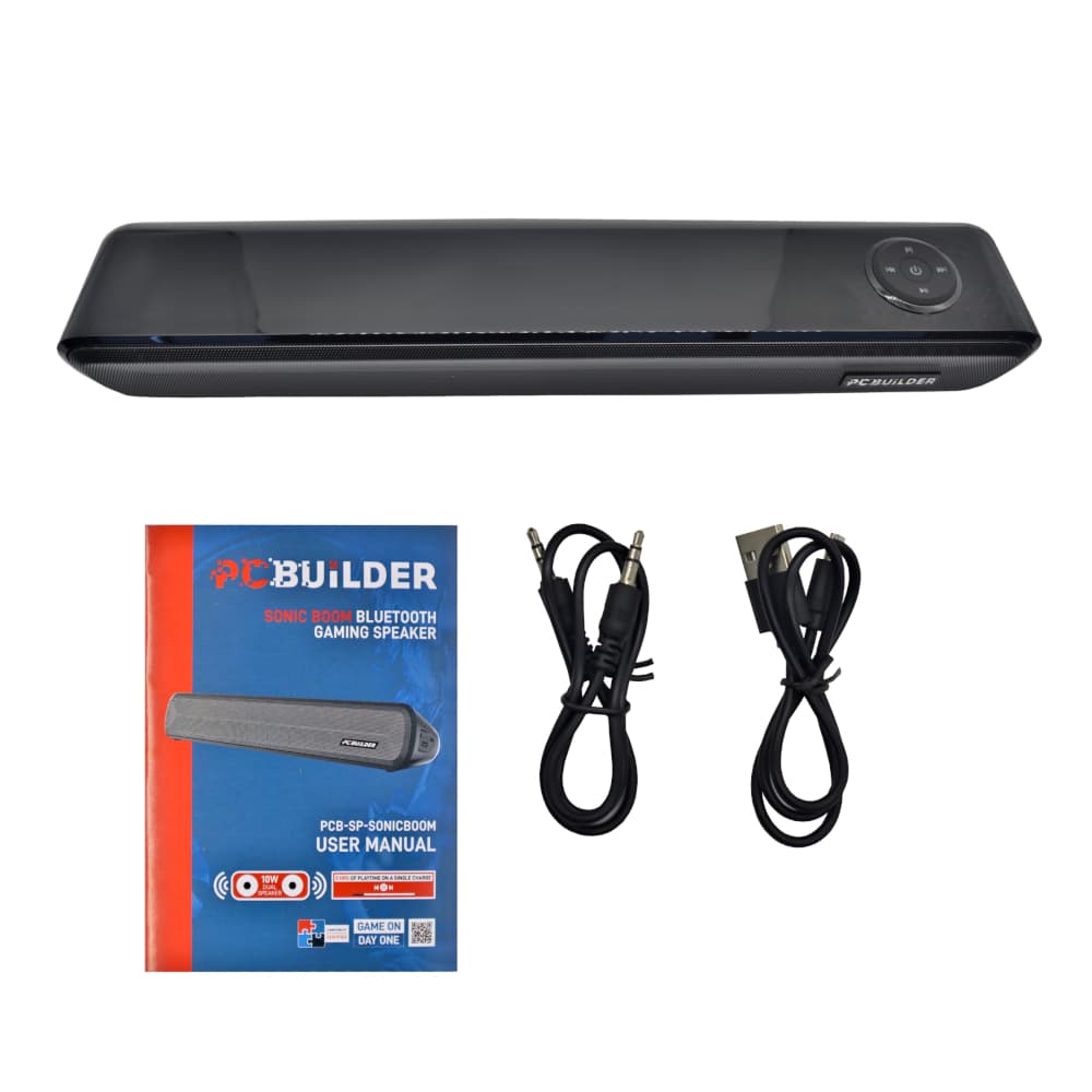 PCBuilder SONIC BOOM Bluetooth Gaming Speaker - view 7