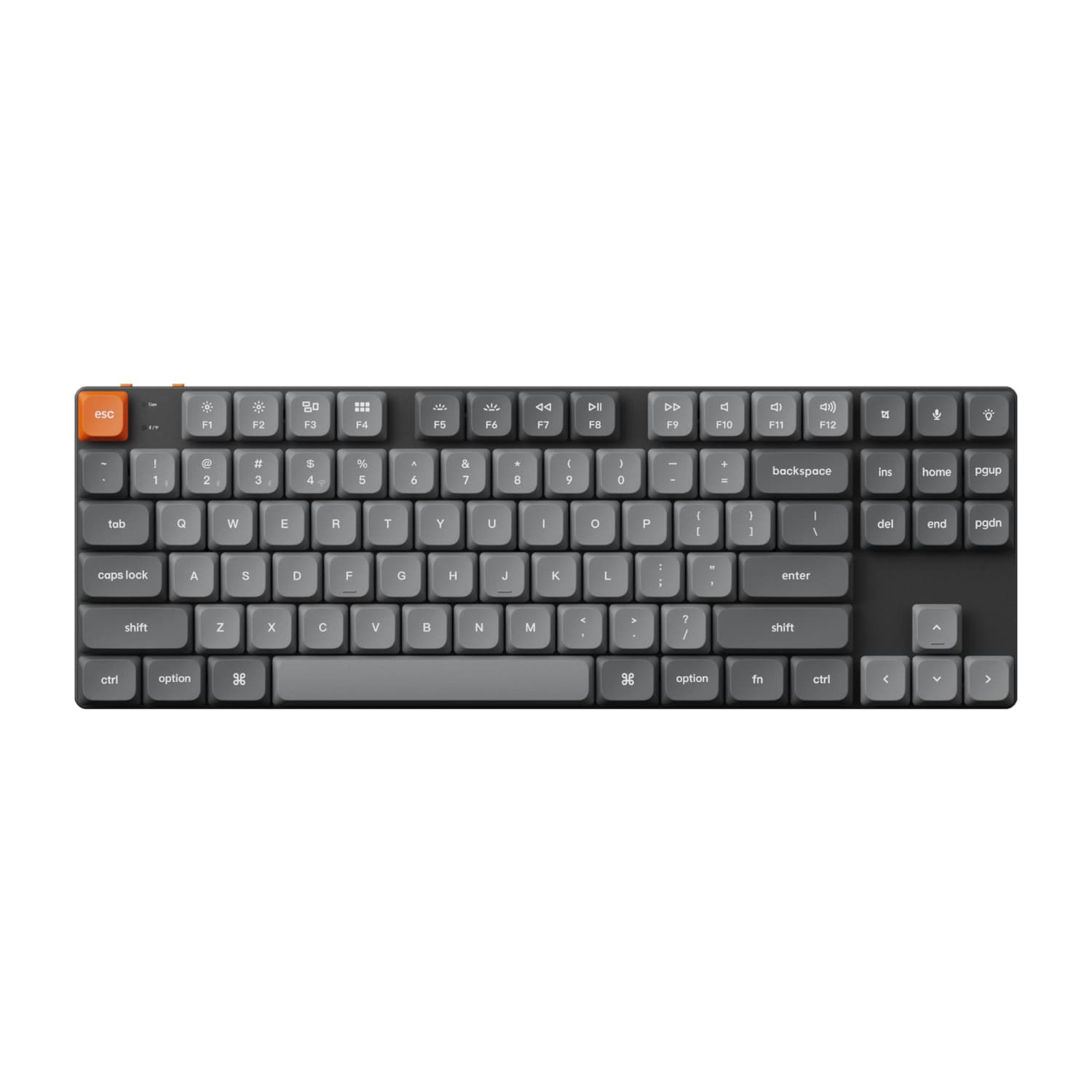 Keychron K1 Max QMK/VIA 80% Wireless Custom Mechanical Keyboard | RED Switches - view 2