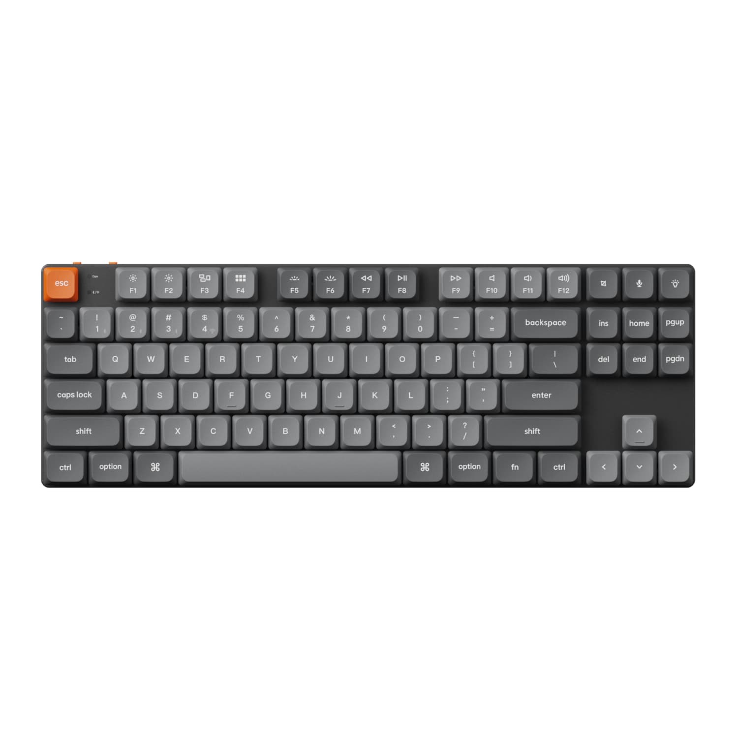 Keychron K1 Max QMK/VIA 80% Wireless Custom Mechanical Keyboard | BROWN Switches - view 2