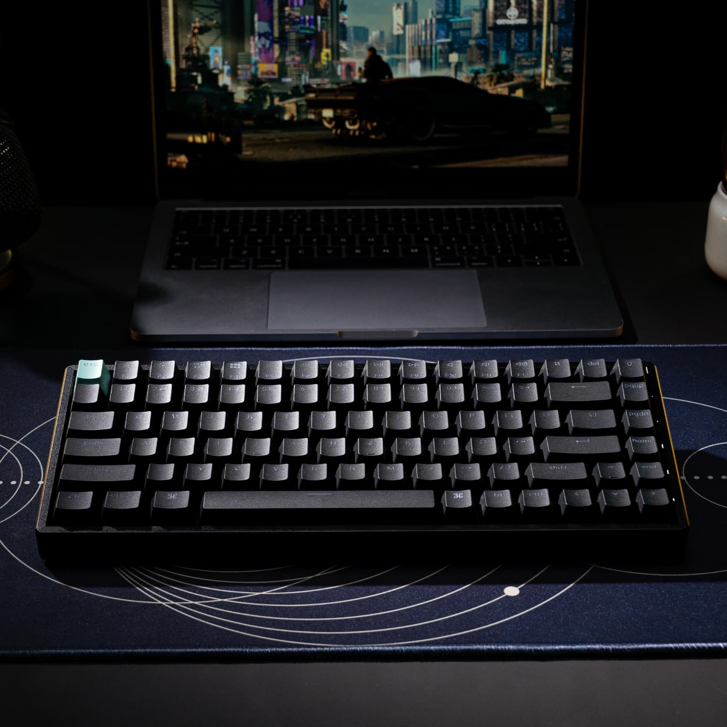 Keychron K2 HE Wireless Standard Magnetic Custom Keyboard | NEBULA Switch - view 3