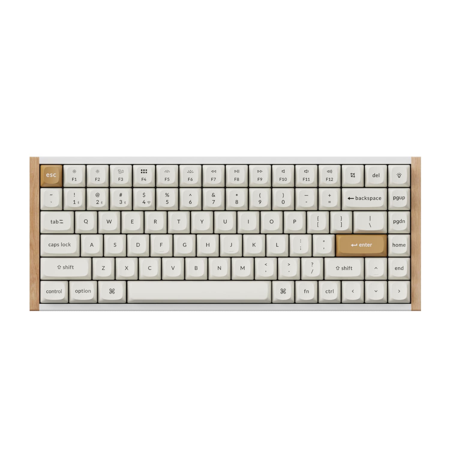 Keychron K2 HE Wireless Special Edition Magnetic Custom Keyboard | NEBULA Switch – White - view 2