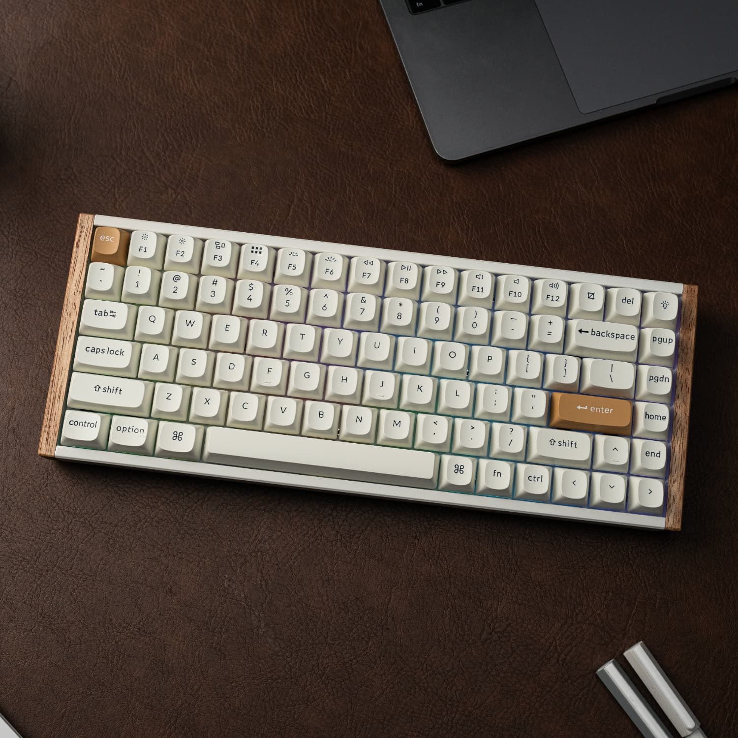 Keychron K2 HE Wireless Special Edition Magnetic Custom Keyboard | NEBULA Switch – White - view 3
