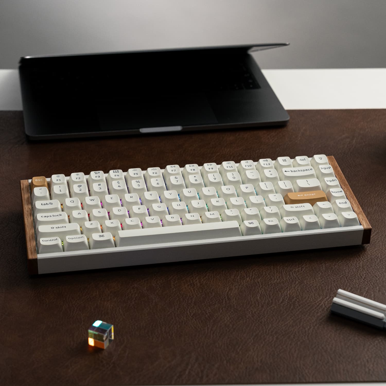 Keychron K2 HE Wireless Special Edition Magnetic Custom Keyboard | NEBULA Switch – White - view 4