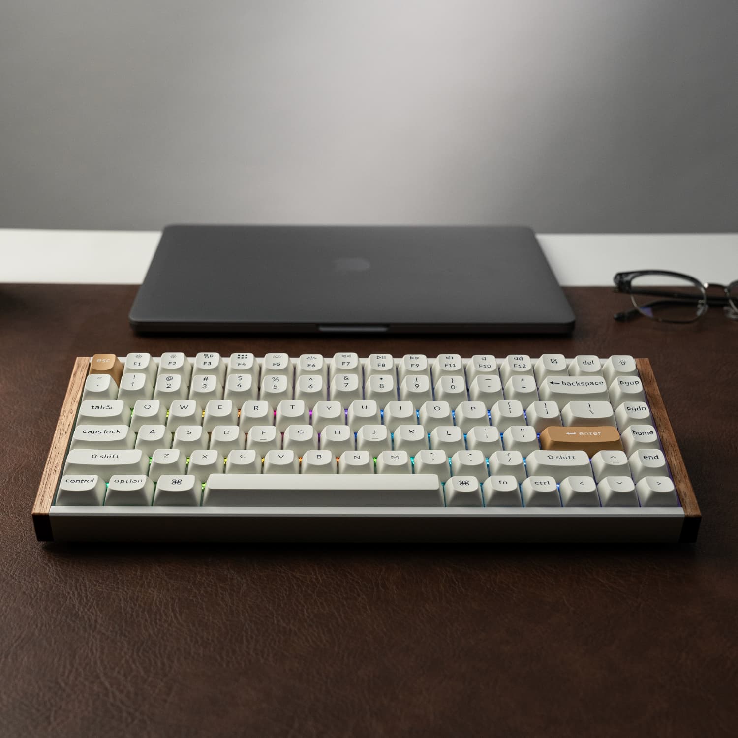 Keychron K2 HE Wireless Special Edition Magnetic Custom Keyboard | NEBULA Switch – White - view 5