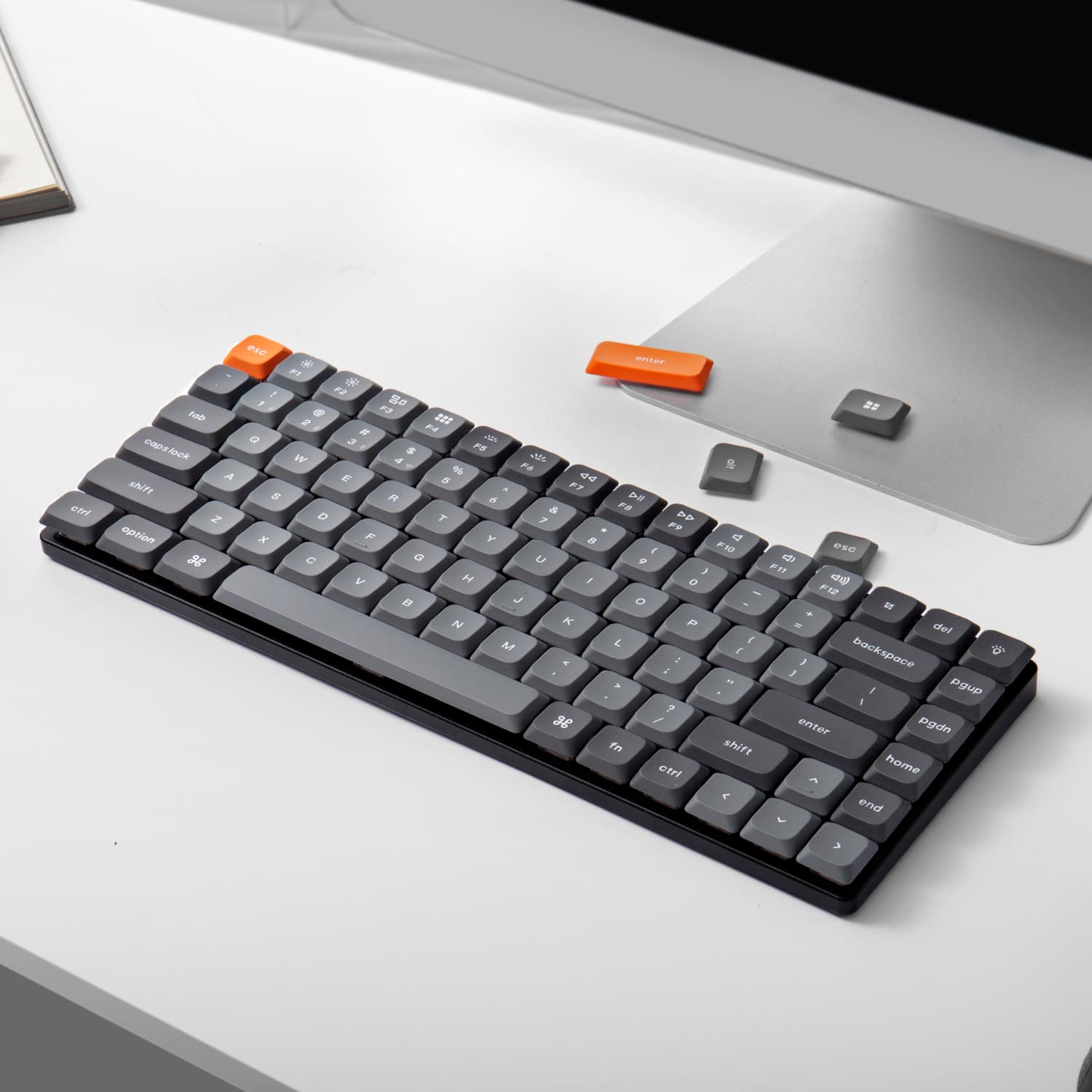 Keychron K3 Max QMK/VIA Wireless 75% Custom Mechanical Keyboard | BROWN Switches - view 3