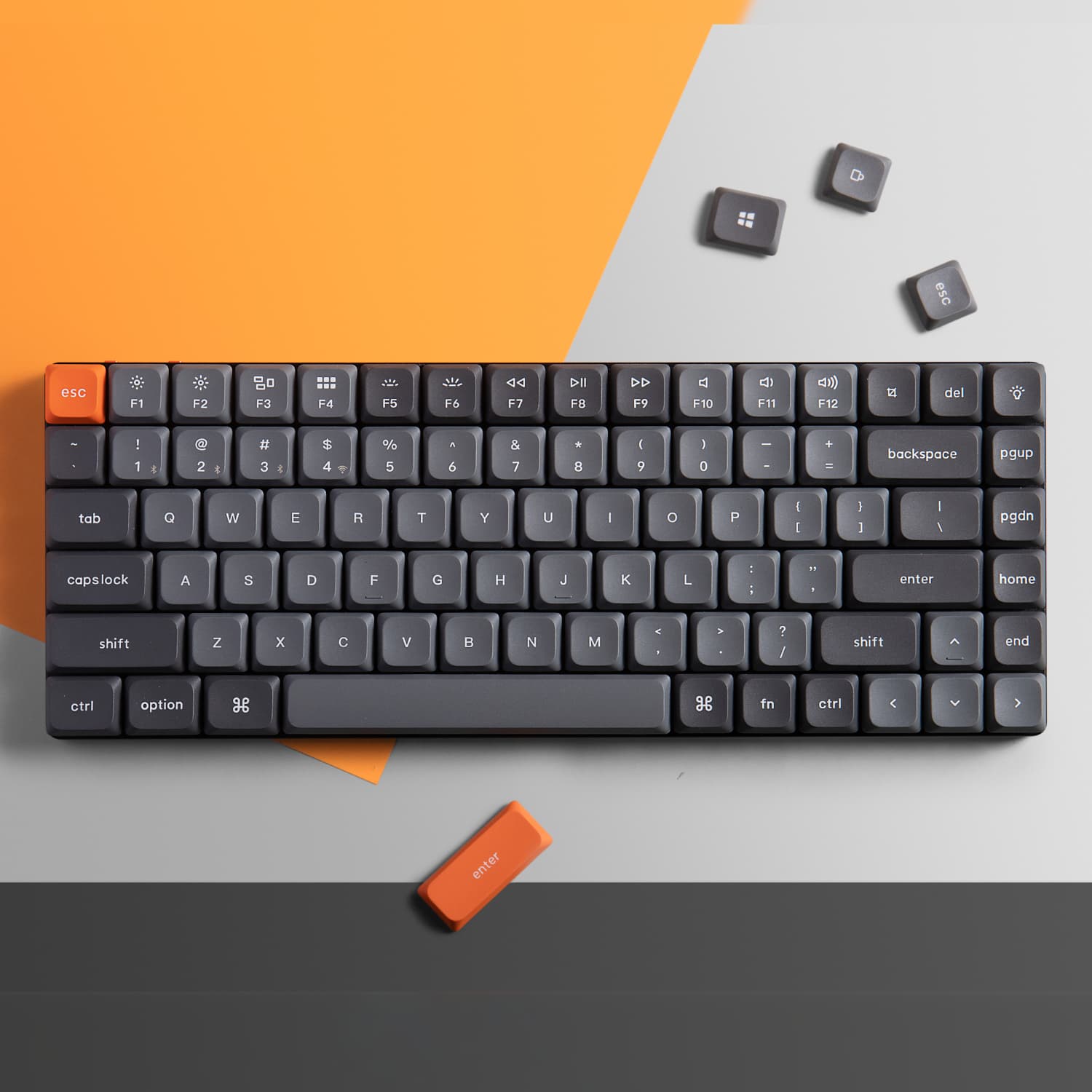 Keychron K3 Max QMK/VIA Wireless 75% Custom Mechanical Keyboard | BROWN Switches - view 5