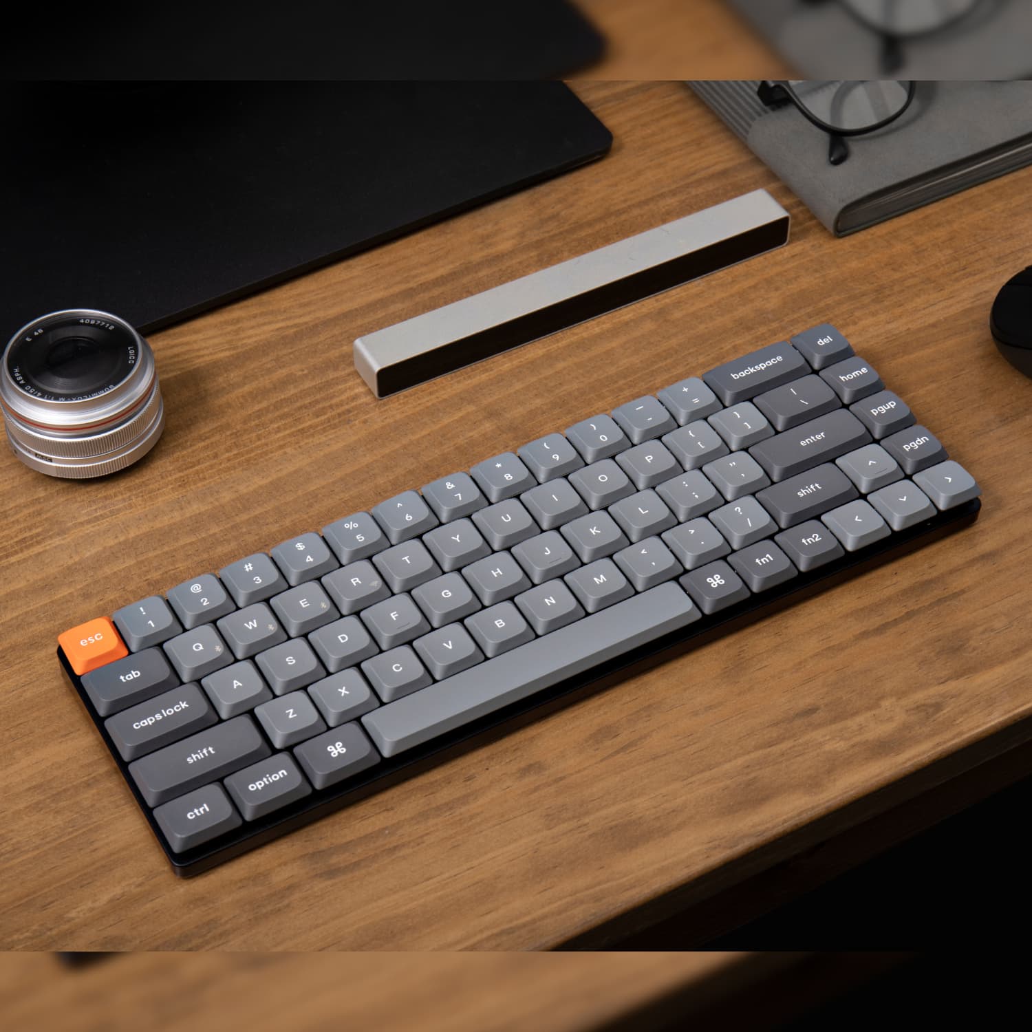 Keychron K7 Max QMK/VIA 65% Wireless Custom Mechanical Keyboard | RED Switches - view 3
