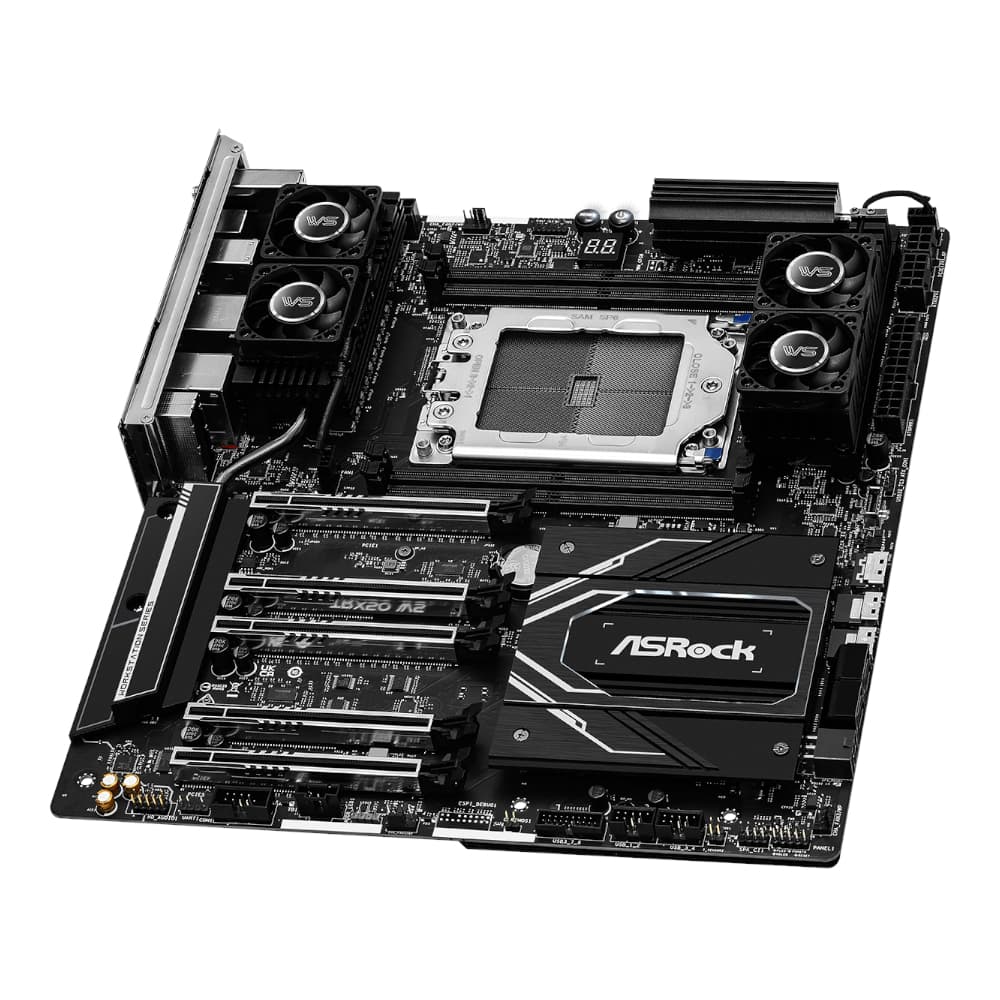 ASRock TRX50 WS AMD TR5 EATX Gaming Motherboard - view 4