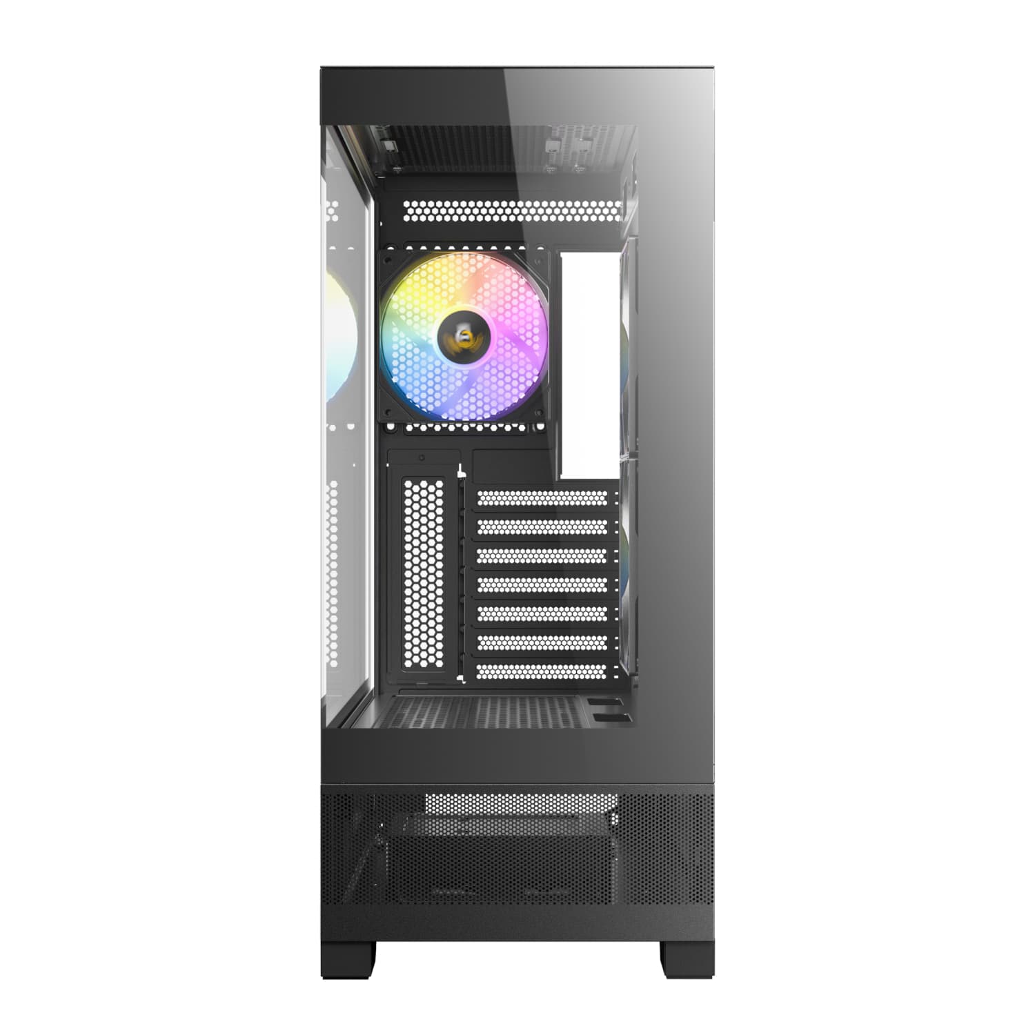 Antec CX700 ARGB ATX | Micro-ATX | ITX ARGB Mid-Tower Gaming Chassis - Black - view 2
